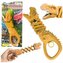 Gryzący szkielet dinozaura pistolet pomarańcz