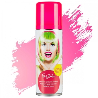 Farby dekoracyjne do włosów różowe neon 125 ml areozol Party ARPEX KA4246ROZ Farby dekoracyjne do włosów różowe neon 125 ml areozol Party ARPEX KA4246ROZ