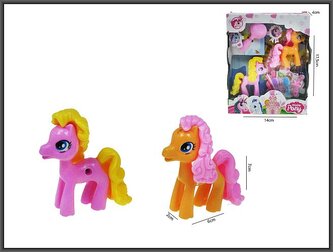 KONIK PONY AKC 14X18X4 HLA069 SET FUNNY PONY