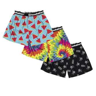 3PACK pánské trenky Horsefeathers Frazier Bundle 8 (AM096K) L
