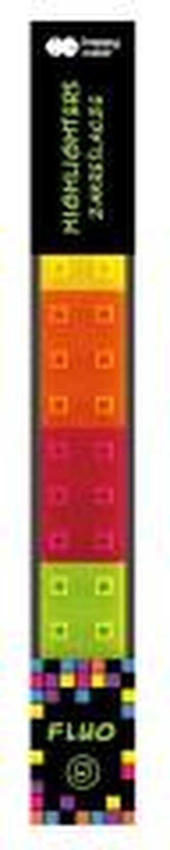 Zakreślacze Pixi Blox fluo 5 kolorów HAPPY COLOR