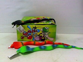 Zwierzęta gumowe z groszkiem Wąż 38cm HIPO A117-DB