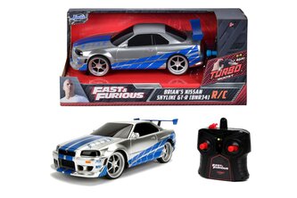 Rychle a zběsile RC auto Nissan Skyline 1:24
