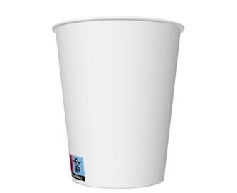 Kubek papierowy 250ml biały op50szt POL-MAK KH01 B1 50