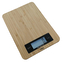 BRAVO Kuchyňská váha B-5000 bambusový povrch