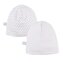 EWA 906748 Czapka Smerfetka 2-pak biała 68