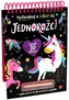 Jednorožci - Vyškrabuj a vybarvuj