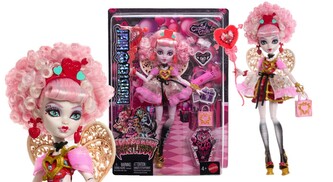 Monster High Straszysłodkie urodziny Cupid Asteria Lalka JBG77 WB4 Monster High Straszysłodkie urodziny Cupid Asteria Lalka JBG77 WB4