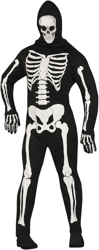 Skeleton pánský kostým 48 – 50 (M)