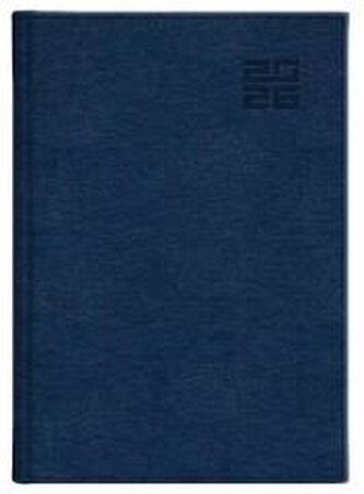 KALENDARZ KSIĄŻKOWY A5D ALUMINIUM STANDARD NR KAT. 237 A5DB GRANAT