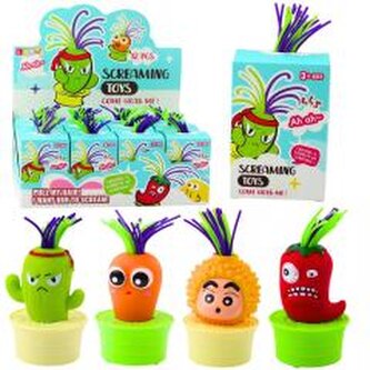 Krzyczące warzywa figurki interaktywne MIX Krzyczące warzywa figurki interaktywne MIX