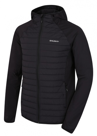 Pánská hybrid mikina Arya M black - S