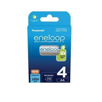 Dobíjecí baterie "Eneloop", AA, 4 x 2000 mAh Ni-MH, PANASONIC Dobíjecí baterie "Eneloop", AA, 4 x 2000 mAh Ni-MH, PANASONIC