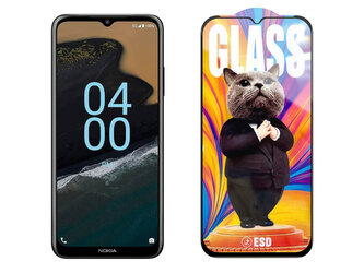 3D Ochranné tvrzené sklo na Nokia G400 - Mr. Cat ESD