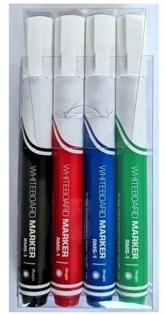 Marker suchościeralny okrągły 4kol EKO TMS-1  RYSTOR 456-204EKO