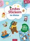 Erstes Stickern - Im Winter
