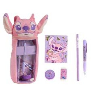 Zestaw akcesoriów szkolnych z piórnikiem Stitch