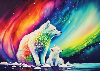 YAZZ Puzzle Polární záře 1000 dílků