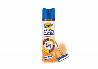 Emulsio Mangia Polvere Parquet 4in1 300 ml - Čisticí sprej na dřevěné podlahy a parkety