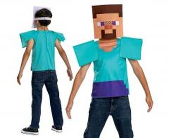 Strój Steve Essential- Minecraft (licencja) S