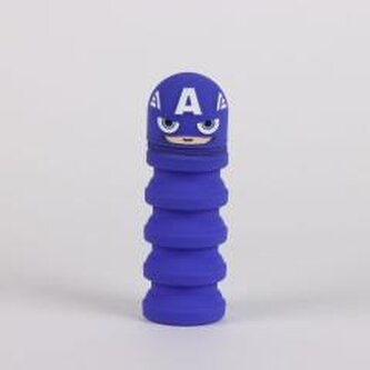 Piórnik gumowy rozkładany Kapitan Ameryka