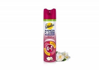 Emulsio Mangia Polvere Multi Superficie 4in1 Magnolia e Gelsomino 300 ml - Čisticí sprej na všechny druhy povrchů