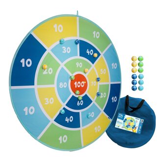 Terč s míčky XXL, házecí hra