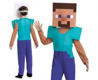 Strój Steve- Minecraft (licencja), rozm.S