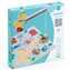 DJECO Vkládací puzzle Rybolov s kočičkou