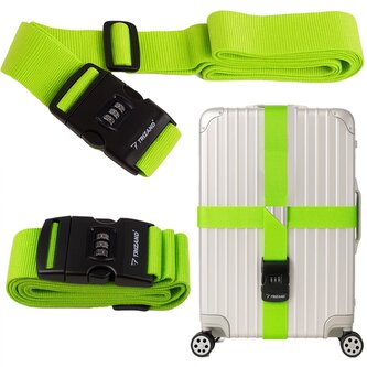 Bezpečnostní pás na kufr se zámkem Trizand 25812