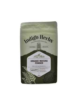 Indigo Herbs Limited - Mucuna Pruriens powder organic 100g kapikachu