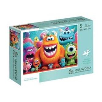 Puzzle drewniane 50 Milliwood Shaggy Monsters Puzzle drewniane 50 Milliwood Shaggy Monsters