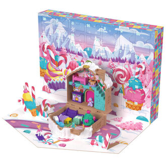 Polly Pocket Kalendarz adwentowy Piernikowa chatka JFV13 PUD5 Polly Pocket Kalendarz adwentowy Piernikowa chatka JFV13 PUD5