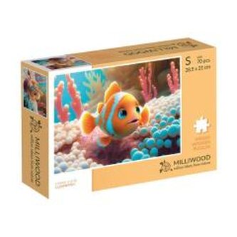 Puzzle drewniane 70el Yippee Cutie Rybka