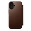 Nomad Modern Leather Folio MagSafe kožené pouzdro iPhone 17 Brown