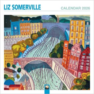 Liz Somerville Kunstkalender 2026 - Original Flame Tree Publishing-Kalender [Kalender]