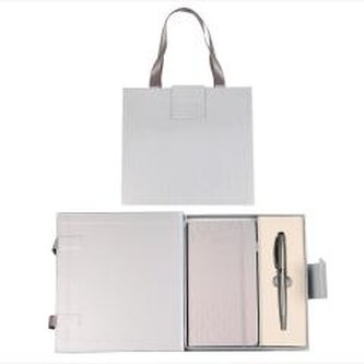 Pióro wieczne + notes Symphony premium grafit