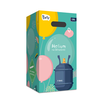Helium na 30 balónků Helium na 30 balónků