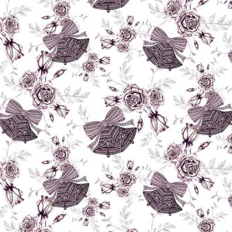 Karnet kwadrat CL0406 Etniczne dzwonki