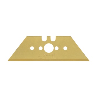 Ostrza trapezowe 61 / 0.65 mm Wolfcraft - pokryte tytanem [5 szt.]