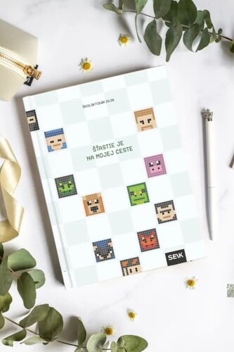 Školský diár 25/26 pre deti - Šťastie je na mojej ceste