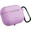 Epico silikonové pouzdro s karabinou AirPods Pro 3 fialová