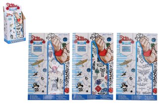 Tetování pro kluky mix druhů v sáčku 36ks v boxu