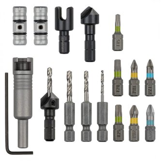 FLIPBIT, zestaw uniwersalny All-In-One, Wolfcraft FLIPBIT, zestaw uniwersalny All-In-One, Wolfcraft