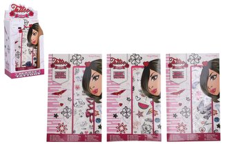 Tetování pro dívky mix druhů v sáčku 38ks v boxu