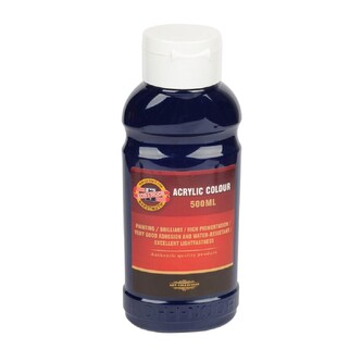 Koh-i-noor 1627/0440 - akrylová barva 500 ml, modř pařížská