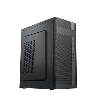 VeinX case ID02A Mid Tower, bez zdroje, 1x USB3.0, 1x USB2.0, černá