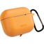 Epico silikonové pouzdro s karabinou AirPods Pro 3 oranžová