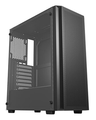 VeinX case BR15A Mid Tower, bez zdroje, 1x USB3.0, 1x USB2.0, 4x 120mm ARGB Fan, 1x ARGB Controller, černá