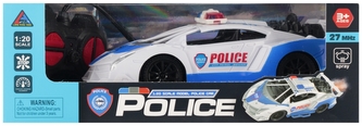 Auto Policja zdalnie sterowane efekt pary MEGA CREATIVE 571220 Auto Policja zdalnie sterowane efekt pary MEGA CREATIVE 571220